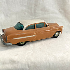 1954 Chevrolet Chevy 2 Door Dealer Promo Car Bank – Shoreline Beige/Pueblo Tan