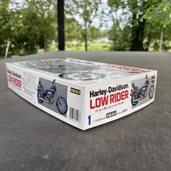 NEW OPEN BOX 1991 IMAI 1/12 Scale Model Kit FXS Harley Davidson Lowrider Japan