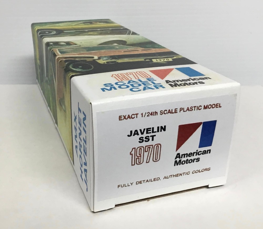 1970 AMC Javelin Dealer Promo Model REPLICA BOX ONLY..NO CAR American Motors