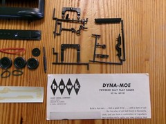 Hawk 1:32 Powered Bonneville Racer Dyna-Moe Model Car Kit No. 601-60, Black 4/16