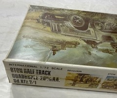 1/72 WWII German 8 Ton Half-Track Quadruple 20mm AA Hasegawa