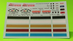 Decal Sheet Emblems 1965 Plymouth Barracuda 1/25 AMT 1431 Craftsman Plus Series