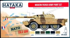 Hataka Hobby Paints MODERN FRENCH ARMY 1950s to Present Acrylic Paint Set
