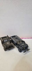 GMC CCKW Truck & Dodge WC Lot WW2 US Army 1/35 Pro Built Painted Military Models