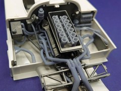 SD-J02+1 1/24 Jaguar XJR-9 LM Engine Additional Parts [Masking Tape Included], T