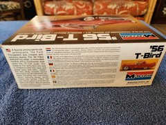 Monogram ’56 T-Bird 1/24th Scale. RED Unassembled Kit.