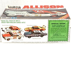 Vintage MPC # 1-1704-225 Donnie Allison Mercury NASCAR