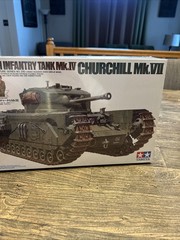 Tamiya 35210 1/35 Military Model Kit British Infantry Tank Churchill Mk.VII