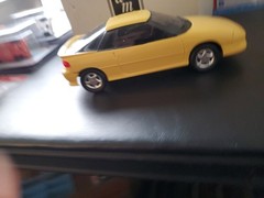ERTL AMT 1991 CHEVROLET GEO STORM GSI Dealer Promo Model 1:25 YELLOW # 6083