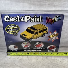 Skullduggery Krazy Kars Cast & Paint Hummer H2 1/64 Scale 2 Model Kits in One