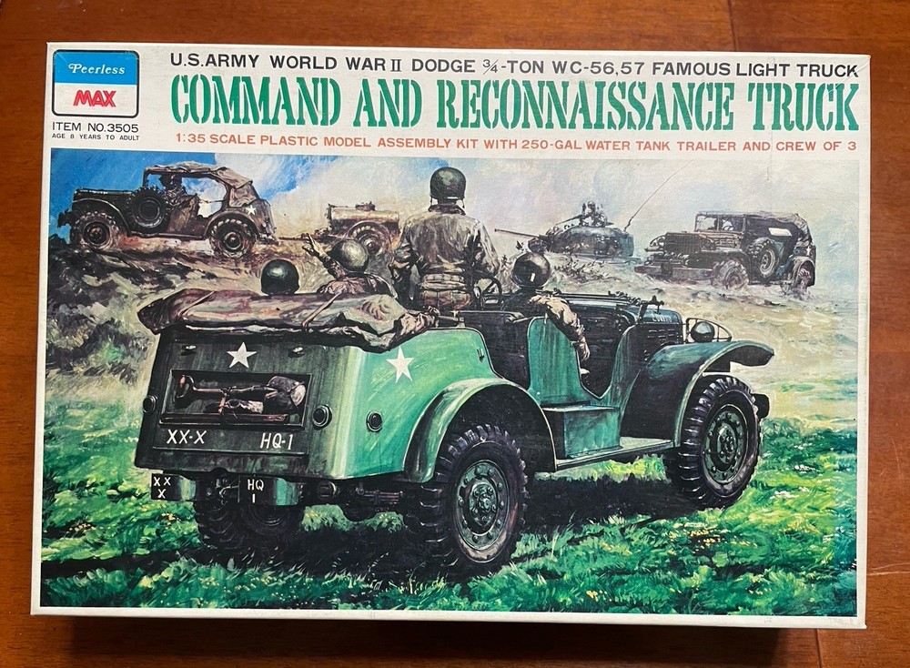 Command & Reconnaissance Truck – Peerless Max 1/35 Scale Unassembled Kit#3505