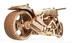 UGears Wooden Model Bike VM-02 – Wooden 3D Puzzle Model Kit for Adults and Teens