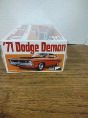 71 Dodge Demon MPC 1/25 Scale Model Kit Retro Deluxe Stock or Drag NEW Sealed