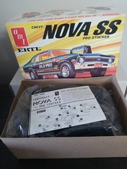 AMT ERTL Chevy Nova SS Pro Stocker “The Old Pro” 1:25 Model Kit #6556 NEW NIOB