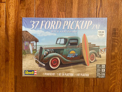 REVELL 85-4516 ‘637 FORD PICKUP 2-‘N-1 W/SURFBOARD 1/25 SCALE MODEL KIT – NEW