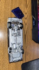 Custom Lowrider Cadillac on 3 wheels