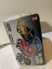 Lindberg ’40 Ford Coupe 1/25 scale plastic model kit build 1 of 3 ways (SEALED)
