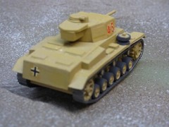 Roco Minitanks Pro Painted WWII German Panzer III Medium Tanks Lot #8593B©