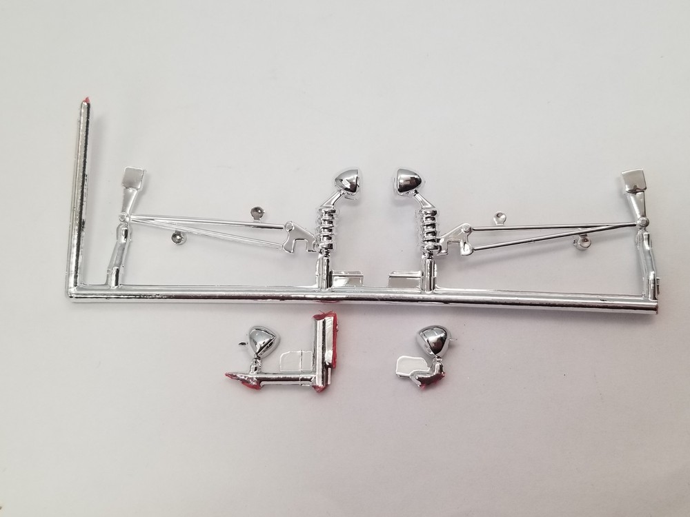 RC Cola & Beer Wagon RADIUS RODS HEADLIGHTS for Monogram Revell 1:24 Model Kit