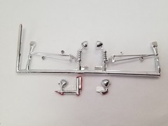 RC Cola & Beer Wagon RADIUS RODS HEADLIGHTS for Monogram Revell 1:24 Model Kit