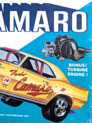 ULTRA RARE *FACTORY-SEALED ORIGINAL VINTAGE MPC 1969 CAMARO FUNNY CAR KIT *L@@K!