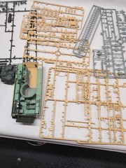 Lot(2) M2 Bradley Tank Kits (Started/Read) Academy Kit 13237 & Tamiya 35132