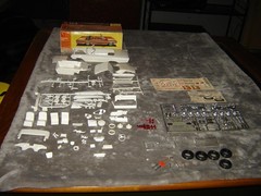 AMT 6314-150 Original kit 1964 Convertible Box open Kit MIB No Instructions NICE