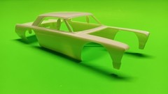 65 1965 Ford Fairlane 500 Modified Stocker 1/25 Hood Body Glass Bumper Frame Lot