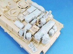 Legend 1/35 M1A2 US MBT Tank Stowage & Accessories Set #2 (w/MRE boxes) LF1393