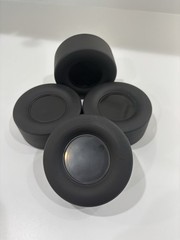 4 X 1/8 Scale Black Rubber Tires Set # 1 Drag Slick For REVEL 1:8 Model Cars NEW