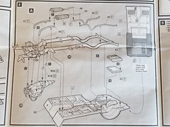 1957 Chevrolet Bel Air ENGINE TRANSMISSION MOUNTS from AMT 1:25 Model Kit 57