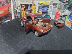 VINTAGE SURVIVOR MPC.REVELL.AMT. JO-HAN BUILT MODEL 🚗 41 WILLYS GASSER *RARE*