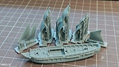 1 /700 French Pallas-class frigates Unpainted/1pc