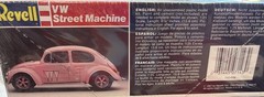 Revell VW Beetle Model Kit Vintage Street Machine #7143 SEALED 1987 Vintage