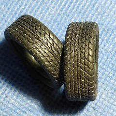 🌟 Goodyear Eagle Low Pro Tires 1:24 or 1:25 Scale 1000s Model Car Parts 4 Sale