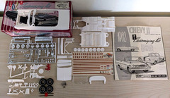 **RARE! *ORIGINAL VINTAGE AMT 1962 CHEVY II NOVA CONV KIT *COMPLETE *SUPER NICE!
