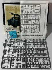 MB MB3528 1/35 Scale WWII Era BMW R75 German Motorcycle from 2008