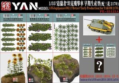 1/35 German Jagdpanzer 38(t) Hetzer Early Ver.Full PE Set+Resin for Takom 2170