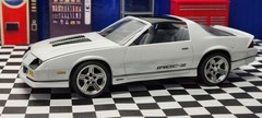 Iroc Z Camaro 1/24TH – 1/25TH SCALE WATERSLIDE Decals for WHITE car