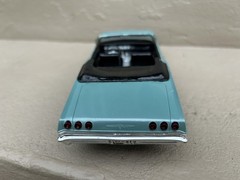 1965 Chevy Impala SS Convertible Dealer Promo Model Car Turquoise Read