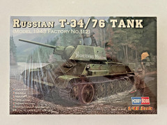 Hobby Boss Model Kit, Mint condition, Russian T-34/76 Tank No. 84808