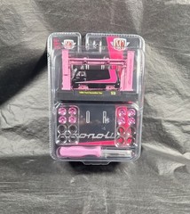 M2 Machines 1965 Ford Econoline Van 1:64 Scale Diecast Model Kit R76 PINK CHASE