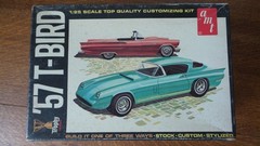 ’57 T-Bird AMT Trophy Series 1957 Ford Thunderbird Model Kit