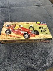 Vintage Monogram Midget Racer Model Kit Collectible Americana 1995 SEALED🔥🔥🔥