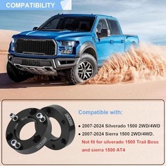 2 Inches Front Leveling Lift Kit Compatible with 2007-2024 Chevy Silverado