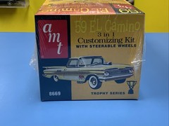 AMT ’59 El Camino 3 in 1 Customizing Kit Trophy Series Released in 1997 NEW