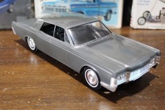 AMT 1968 Lincoln Continental Ascot Gray Pro Repaint 1/25