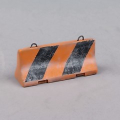 Diorama 1/35 Scale Cement Barriers Model Tank Military Scene Accessories Props