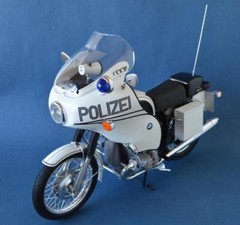 Rare kit Big size Tamiya 1/6 BMW R75/5 police type High quality real kit JP A001