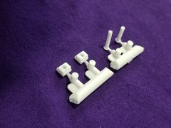 1960 Chevy Nomad Station Wagon FRONT AXLE PINS & RETAINERS for AMT 1:25 Model 60
